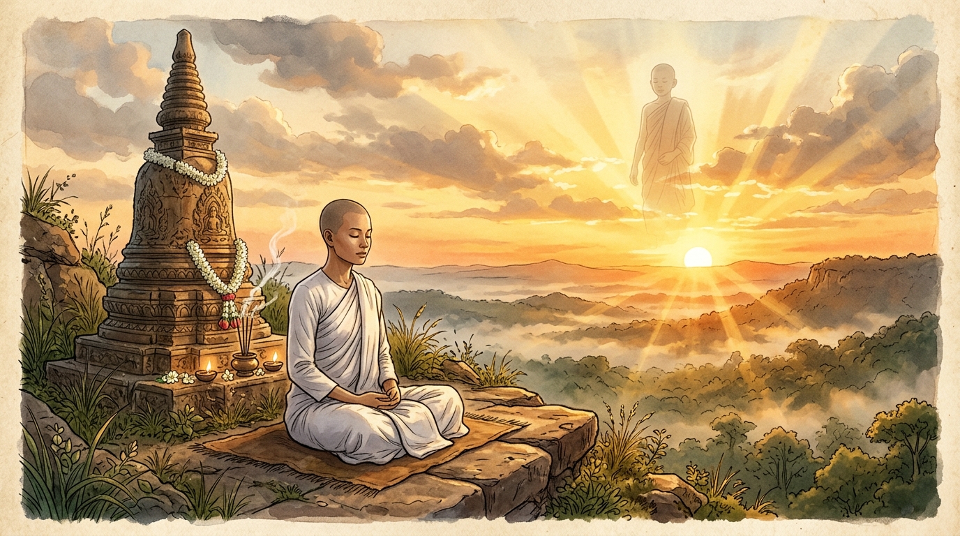ការរំដោះព្រលឹង និងដូនជីលើកំពូលភ្នំ — The Heart's Sacrifice & The Mountain Nun
